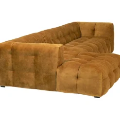 Canapé d angle Salamanca brun doré gauche 320cm><noscript><img width=