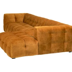 Canapé d angle Salamanca brun doré droite  320cm><noscript><img width=