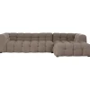 Canapé d angle Salamanca Marron clair droite 320cm>KARE Design Best