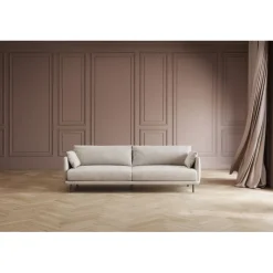 Canapé Edna 3-places crème 245cm>KARE Design New