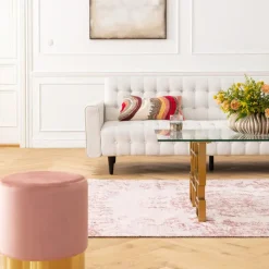 Canapé lit Milchbar beige 219cm><noscript><img width=