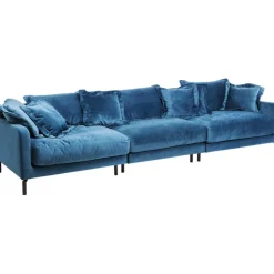 Canapé Lullaby 3-places pétrole>KARE Design Outlet