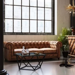 Canapé Oxford 3 places Vintage Smart>KARE Design Hot