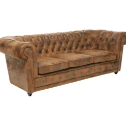 Canapé Oxford 3 places Vintage Smart><noscript><img width=