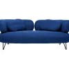 Canapé Peppo 2-places bleu 182cm>KARE Design Clearance