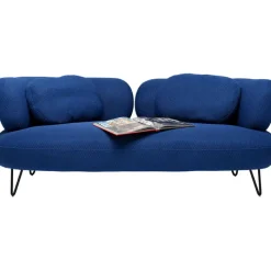 Canapé Peppo 2-places bleu 182cm><noscript><img width=
