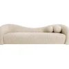 Canapé 3-places Livia mélange creme 261cm>KARE Design Discount