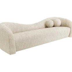 Canapé 3-places Livia mélange creme 261cm><noscript><img width=