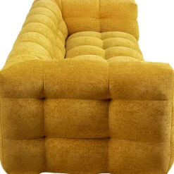 Canapé 3-places Salamanca jaune 240cm><noscript><img width=