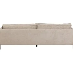Canapé 3-places Victor tissu Beige 233cm><noscript><img width=