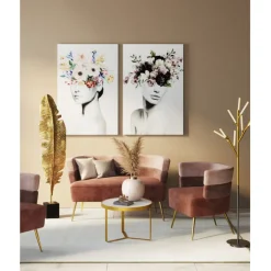 Canapé Sandwich 2-places mauve>KARE Design Outlet