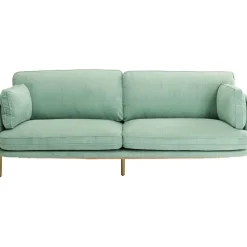 Canapé Shirly 3-places vert menthe 221cm>KARE Design