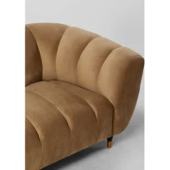 Canapé Spectra velours marron 3-places 245cm><noscript><img width=