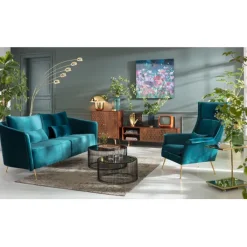 Canapé Vegas Forever 3-places pétrole><noscript><img width=