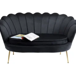 Canapé Water Lily 2-places Or noir><noscript><img width=