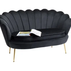 Canapé Water Lily 2-places Or noir><noscript><img width=