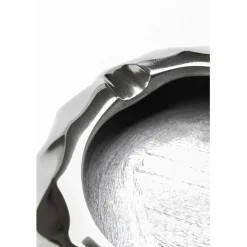 Cendrier Avantgard argenté Ø15cm>KARE Design Sale