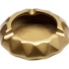Cendrier Avantgard doré Ø15cm>KARE Design Hot