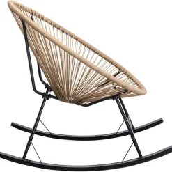 Chaise à bascule Acapulco nature><noscript><img width=