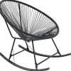 Chaise à bascule Acapulco Mono noir>KARE Design Best