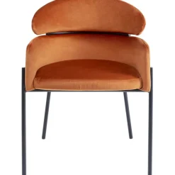 Chaise a. acc. Alexia.velours orange><noscript><img width=