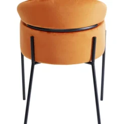 Chaise a. acc. Alexia.velours orange><noscript><img width=