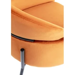 Chaise a. acc. Alexia.velours orange><noscript><img width=