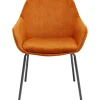 Chaise a. acc. Avignon orange>KARE Design New