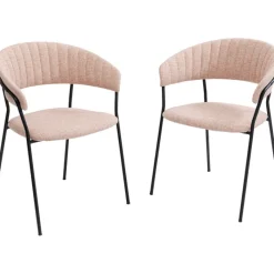 Chaise a. acc. Belle rose (2/set)>KARE Design Hot