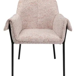 Chaise a. acc. Bess clair Beige Flitter>KARE Design New