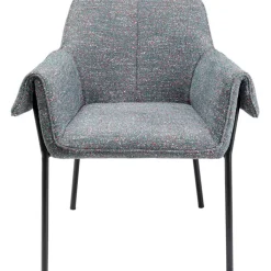 Chaise a. acc. Bess Grey Flitter>KARE Design Sale