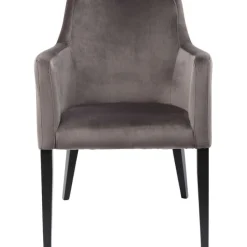 Chaise a. acc. Black Mode gris>KARE Design