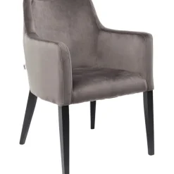 Chaise a. acc. Black Mode gris>KARE Design