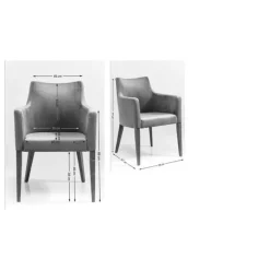 Chaise a. acc. Black Mode gris><noscript><img width=