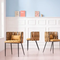 Chaise a. acc. Cheerio jaune a.coussin><noscript><img width=