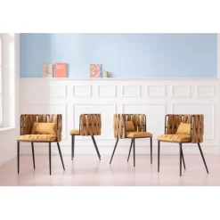 Chaise a. acc. Cheerio jaune a.coussin><noscript><img width=