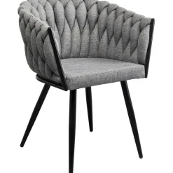 Chaise a. acc. Dean gris>KARE Design Hot