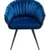 Chaise a. acc. Knot bleu>KARE Design Clearance
