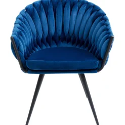 Chaise a. acc. Knot bleu>KARE Design Clearance