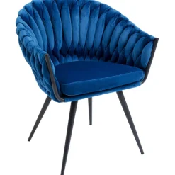 Chaise a. acc. Knot bleu>KARE Design Clearance