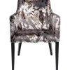 Chaise a. acc. Mode Sublime/maron foncé>KARE Design Discount