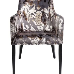 Chaise a. acc. Mode Sublime/maron foncé>KARE Design Discount