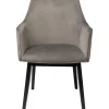 Chaise a. acc. Modino velours gris>KARE Design Discount
