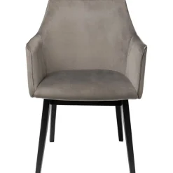Chaise a. acc. Modino velours gris>KARE Design Discount