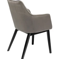 Chaise a. acc. Modino velours gris><noscript><img width=