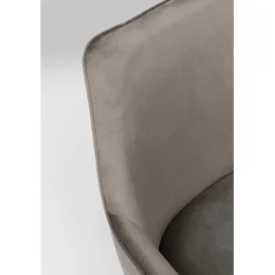 Chaise a. acc. Modino velours gris><noscript><img width=