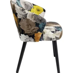 Chaise a. acc. Peony Flower jaune><noscript><img width=