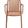 Chaise a. acc. Porto Santo terracotta>KARE Design Sale