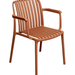 Chaise a. acc. Porto Santo terracotta>KARE Design Sale
