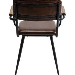Chaise a. acc. Salsa.cuir marron><noscript><img width=